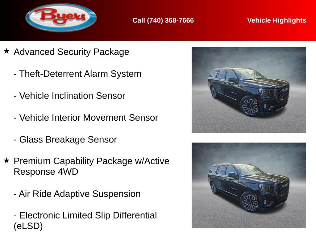 Used 2023 GMC Yukon Denali Ultimate AWD/4WD image 12