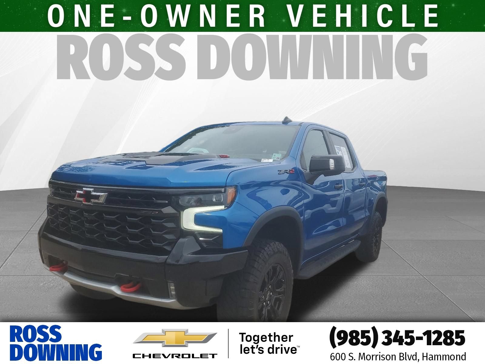 Used 2022 Chevrolet Silverado 1500 ZR2 w/ Technology Package AWD/4WD image 1