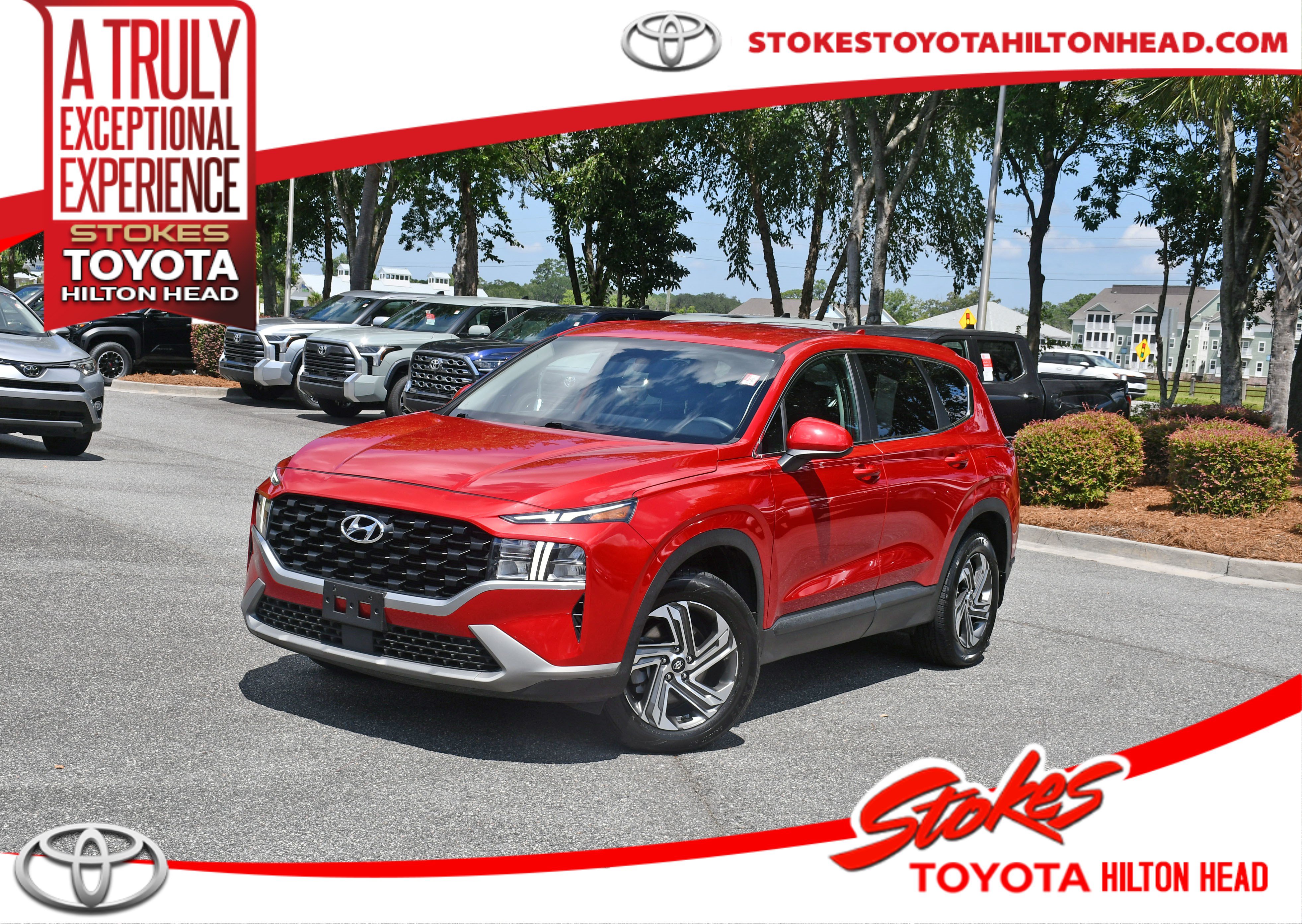 Used 2021 Hyundai Santa Fe SE FWD image 1