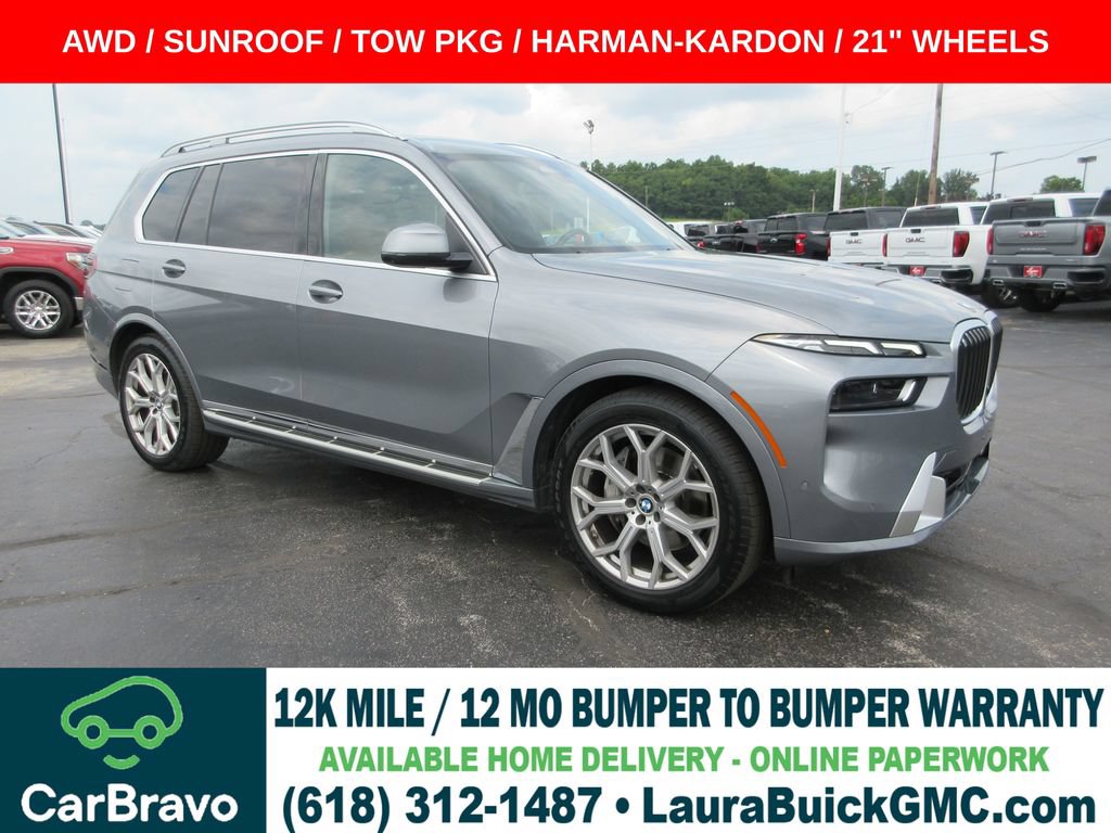 Used 2023 BMW X7 xDrive40i w/ Executive Package AWD/4WD image 1