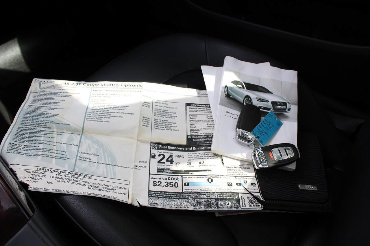 Used 2014 Audi A5 2.0T Premium Plus w/ Premium Plus Package image 25