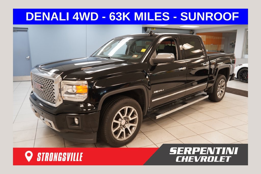 Used 2015 GMC Sierra 1500 Denali w/ Driver Alert Package AWD/4WD image 1