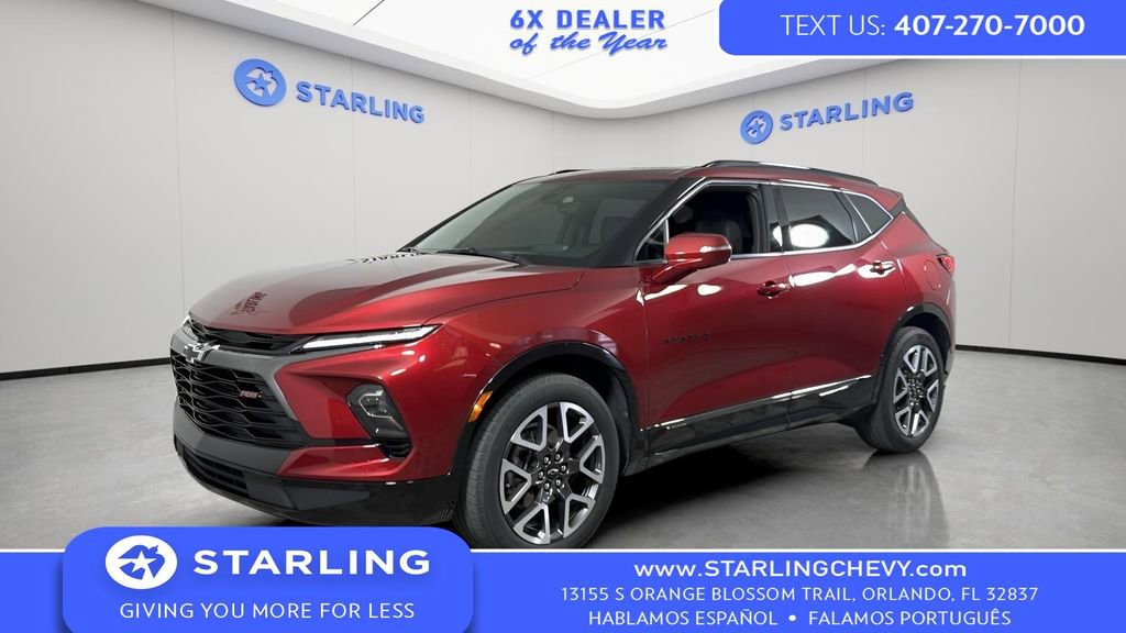 Certified 2023 Chevrolet Blazer RS w/ Driver Confidence II Package