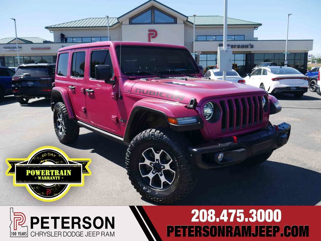 Used 2021 Jeep Wrangler Unlimited Rubicon AWD/4WD image 1