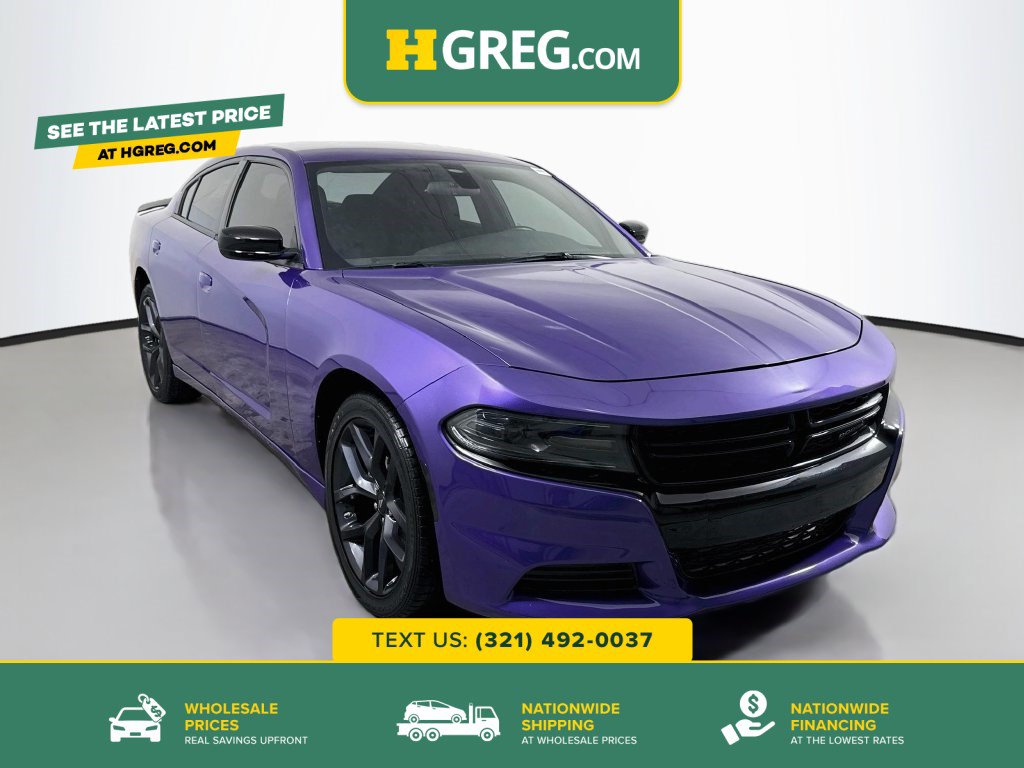 Used 2023 Dodge Charger SXT w/ Blacktop Package RWD image 1