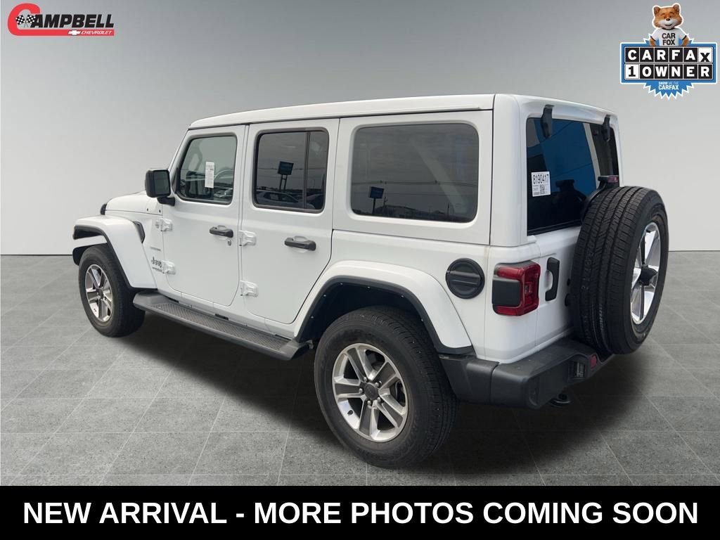 Used 2021 Jeep Wrangler Unlimited Sahara image 3