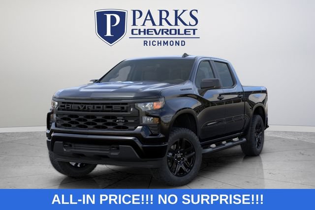 New 2026 Chevrolet Silverado 1500 Custom w/ Turbomax Blackout Package AWD/4WD image 4