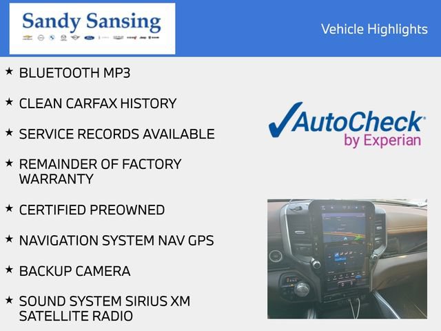 Used 2025 RAM 1500 Laramie w/ Advanced Safety Group II AWD/4WD image 6