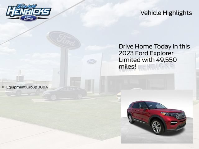 Used 2023 Ford Explorer Limited AWD/4WD image 4