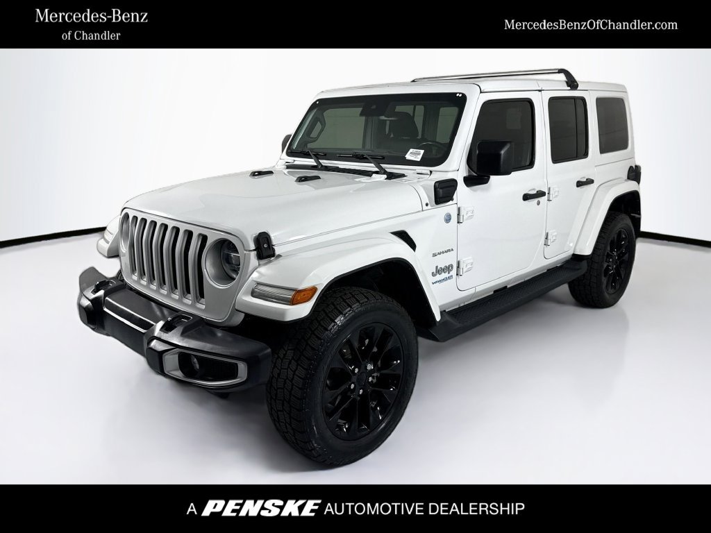 Used 2021 Jeep Wrangler Unlimited Sahara w/ Safety Group AWD/4WD image 1