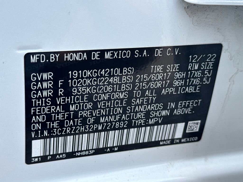 Used 2023 Honda HR-V LX image 29