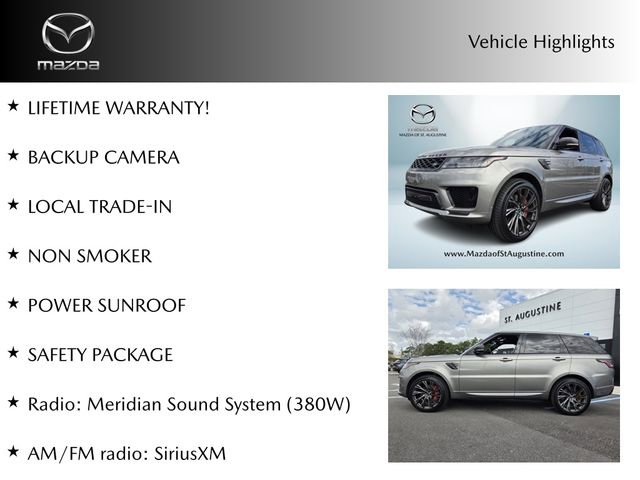 Used 2019 Land Rover Range Rover Sport Supercharged image 2