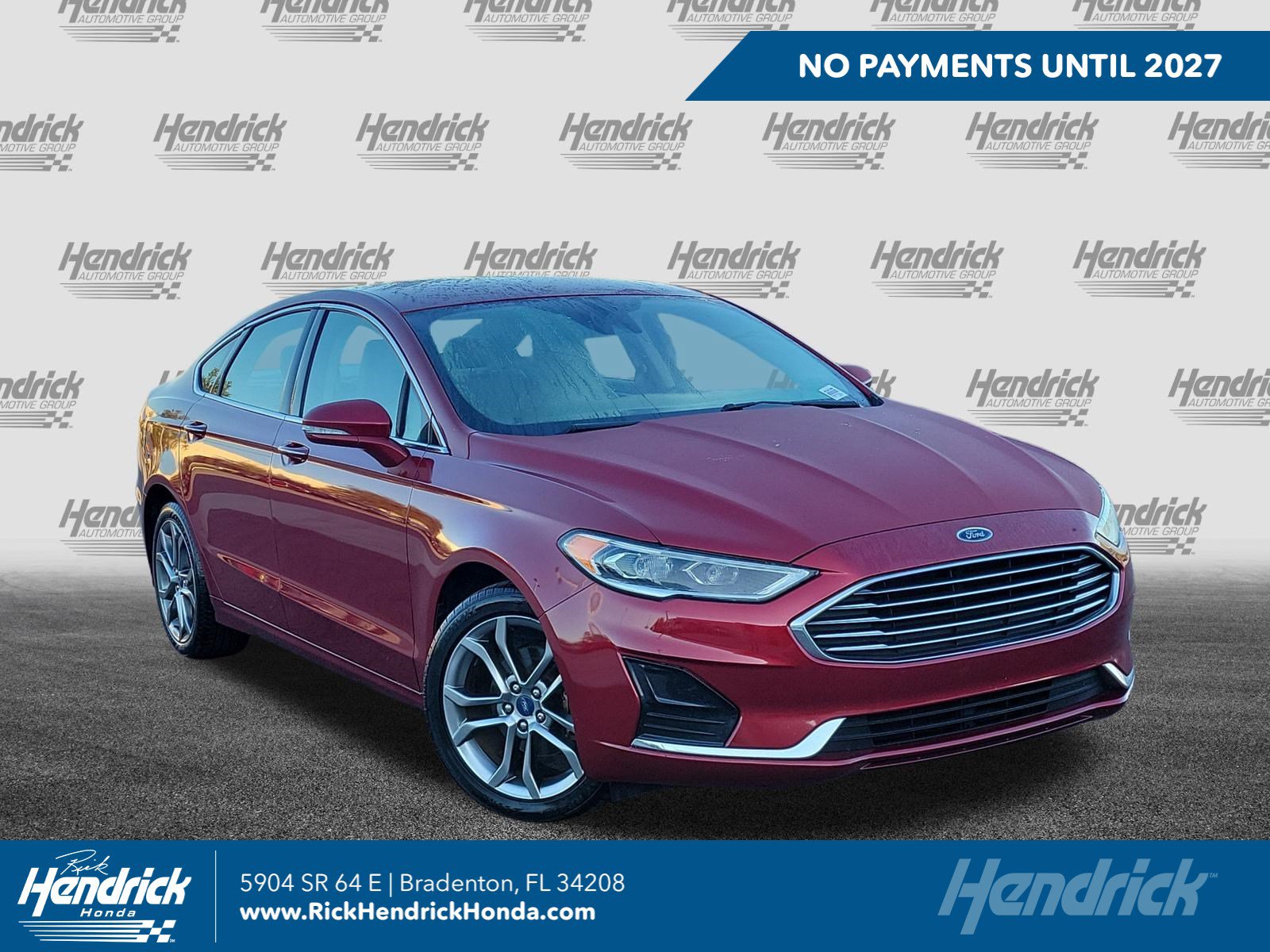 Used 2019 Ford Fusion SEL FWD image 1