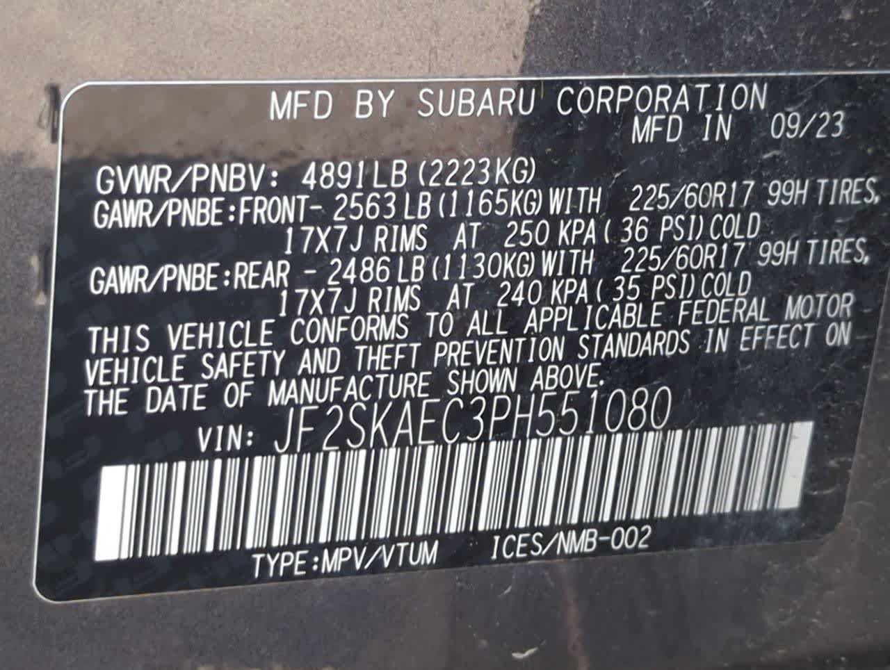 Used 2023 Subaru Forester Premium AWD/4WD image 29