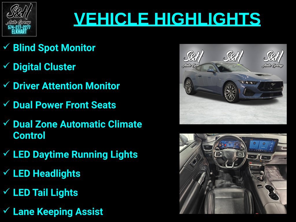 Used 2024 Ford Mustang GT Premium RWD image 3