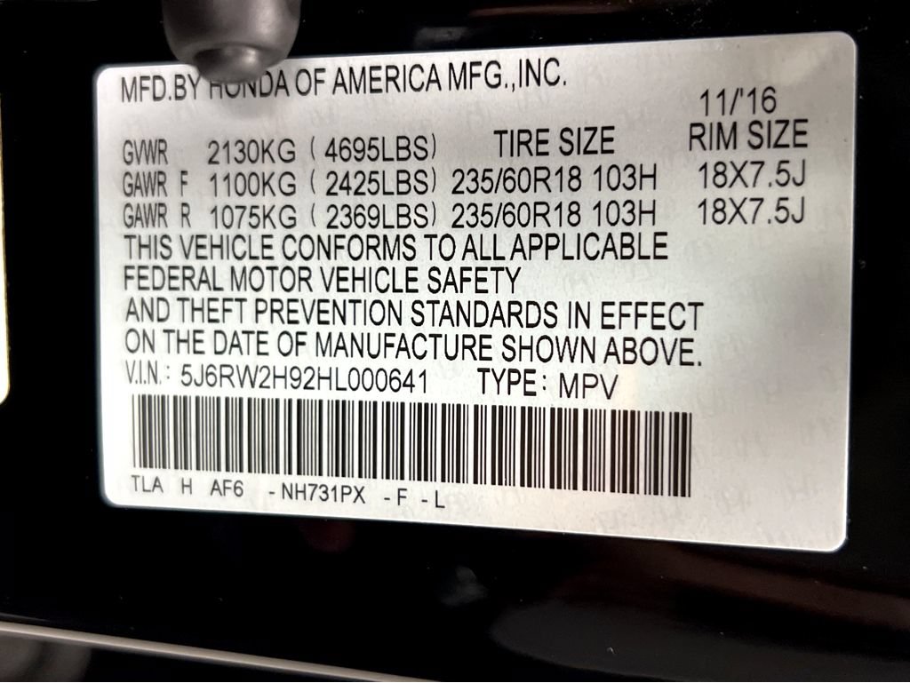Used 2017 Honda CR-V Touring image 27