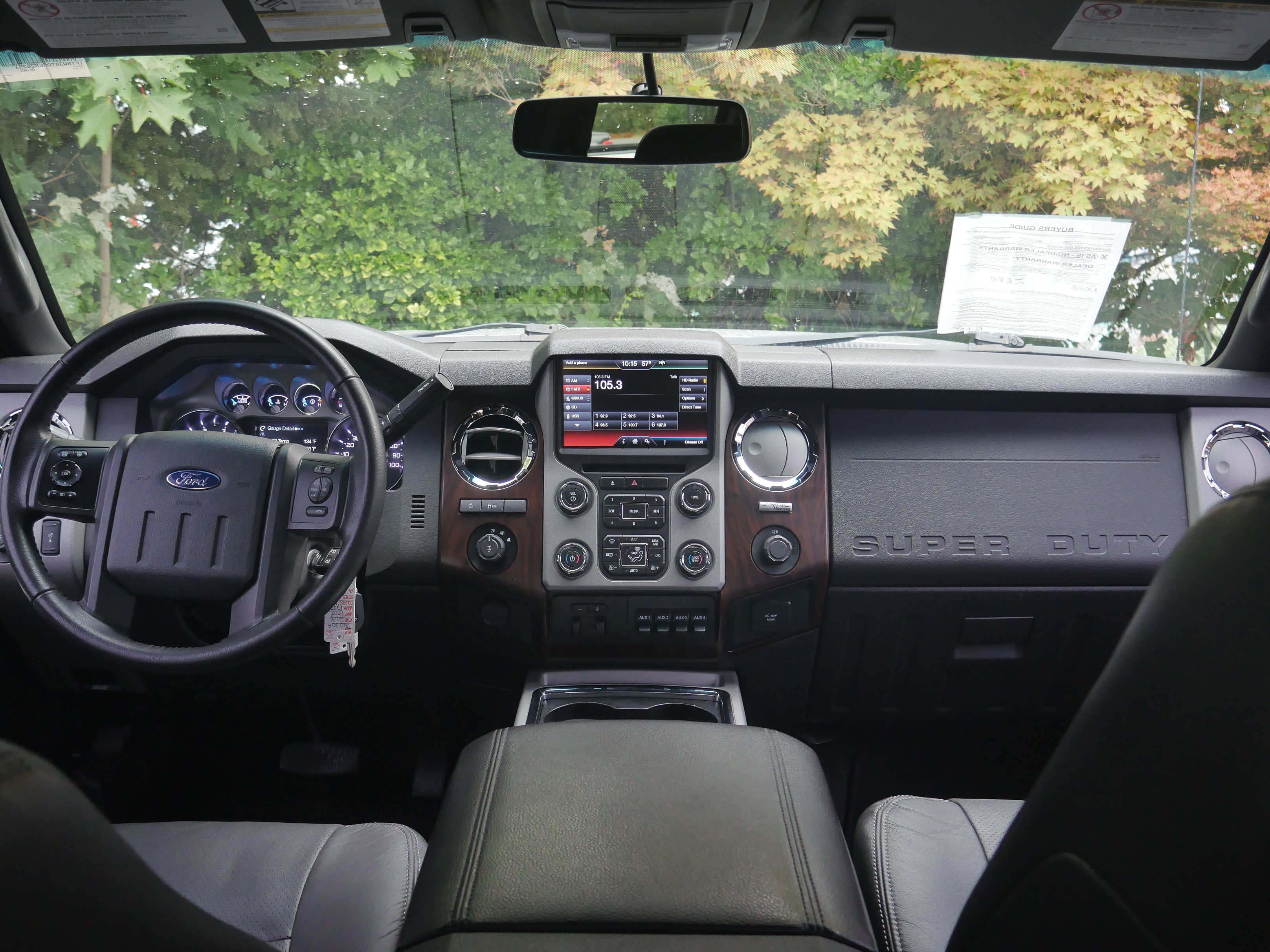 Used 2014 Ford F350 Lariat w/ Lariat Ultimate Package AWD/4WD image 10
