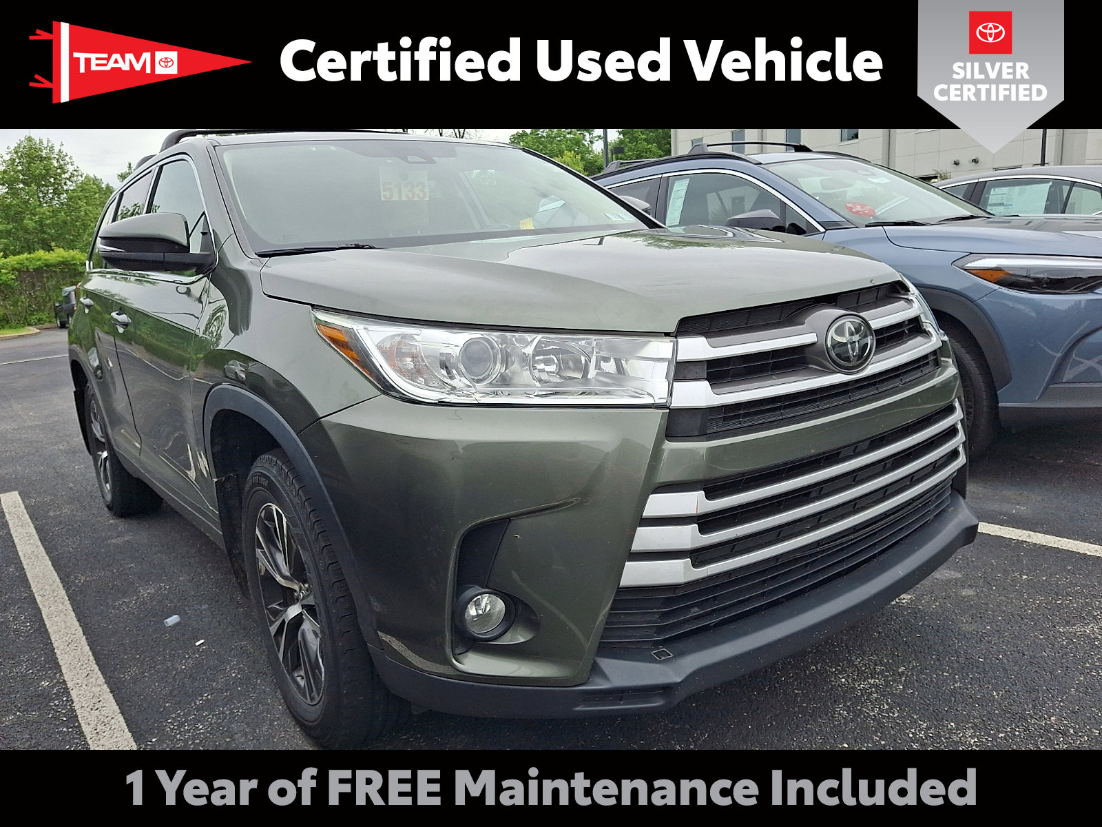 Used 2019 Toyota Highlander Plus AWD/4WD image 1