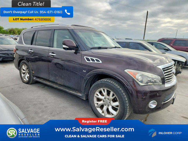 Used 2014 INFINITI QX80 4WD w/ Theater Package image 5
