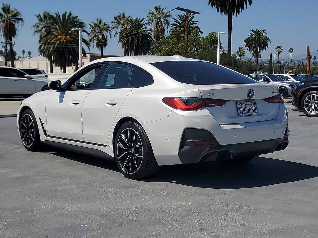 Used 2023 BMW i4 eDrive40 w/ M Sport Package RWD image 4