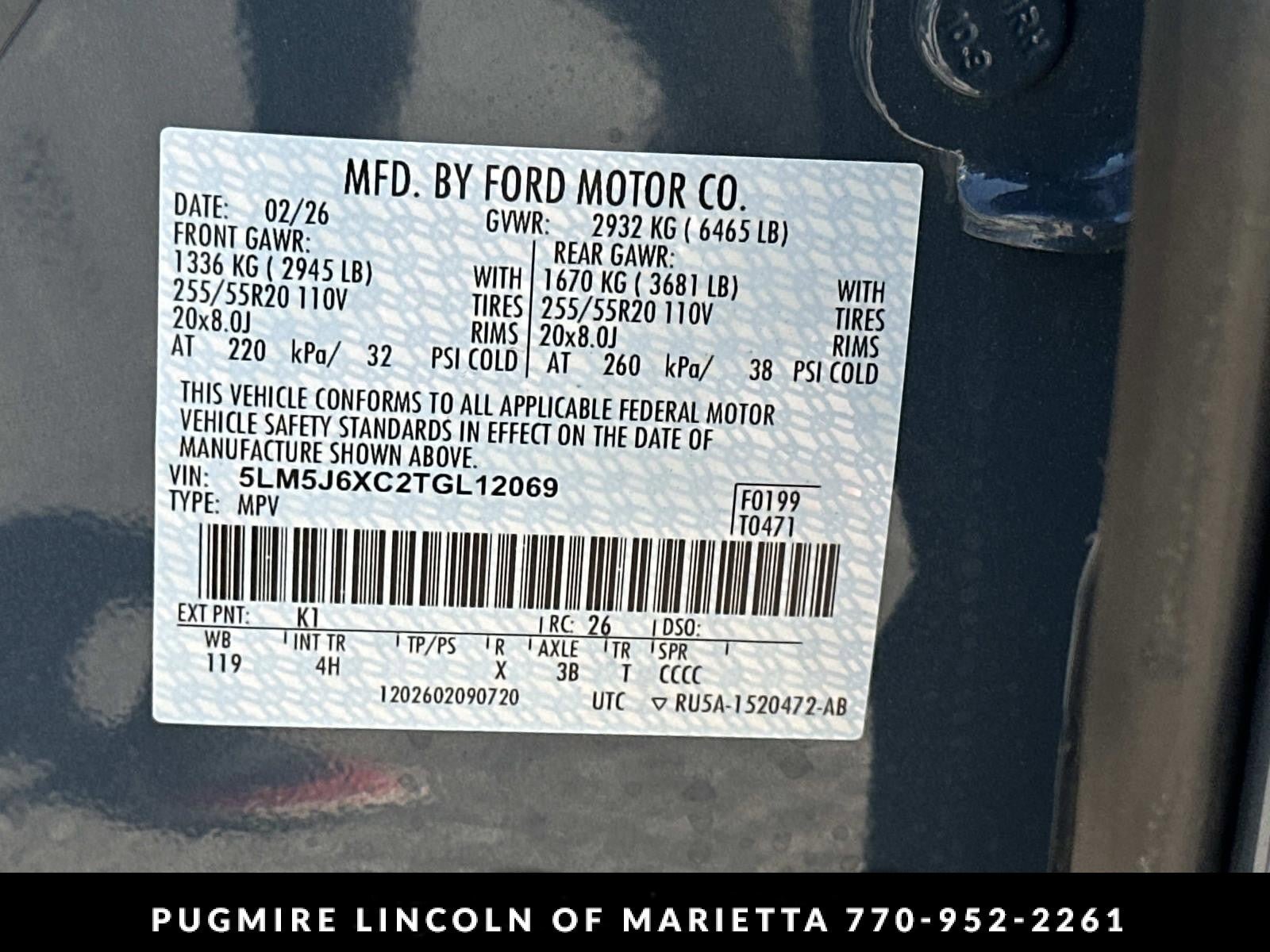 New 2026 Lincoln Aviator AWD image 33