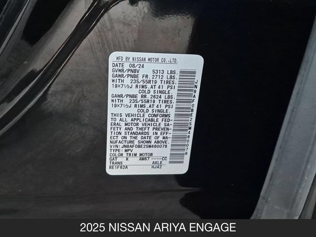 Certified 2025 Nissan Ariya FWD image 25