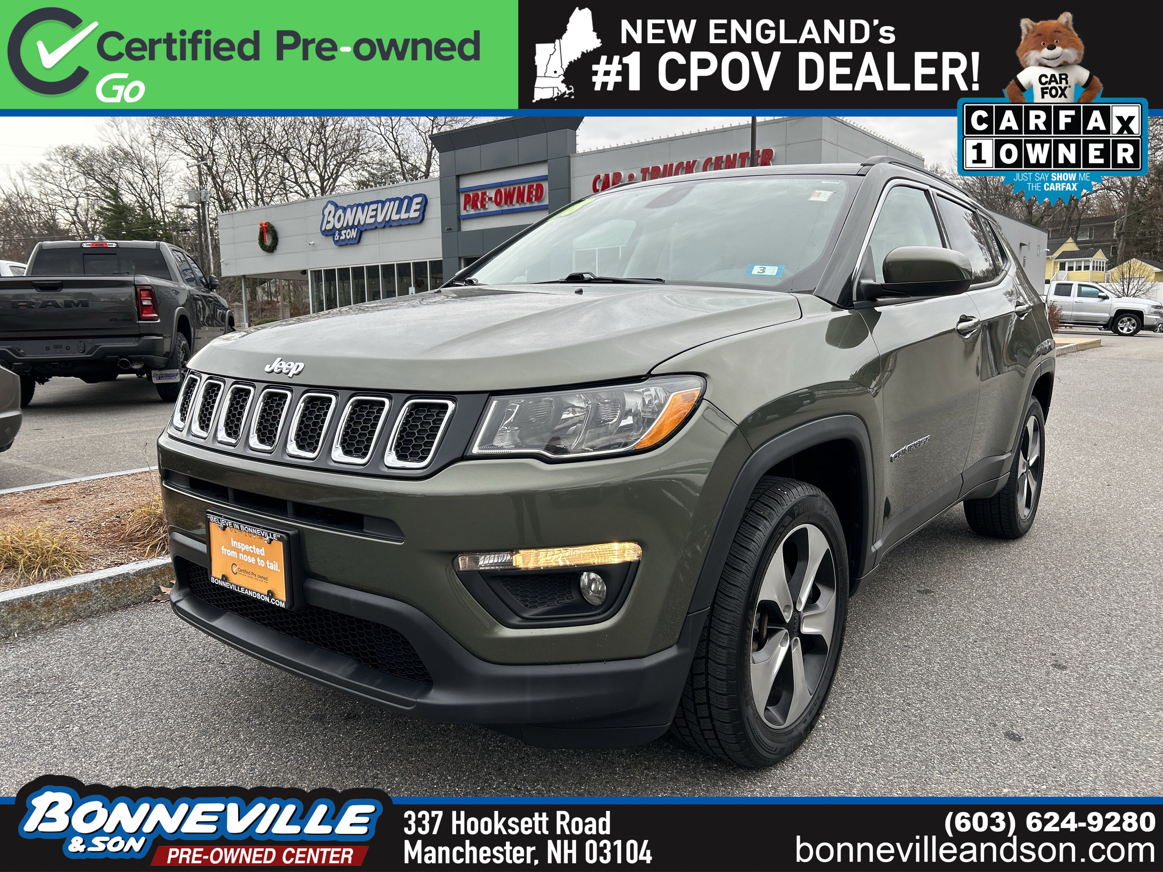 Used 2018 Jeep Compass Latitude w/ Popular Equipment Group
