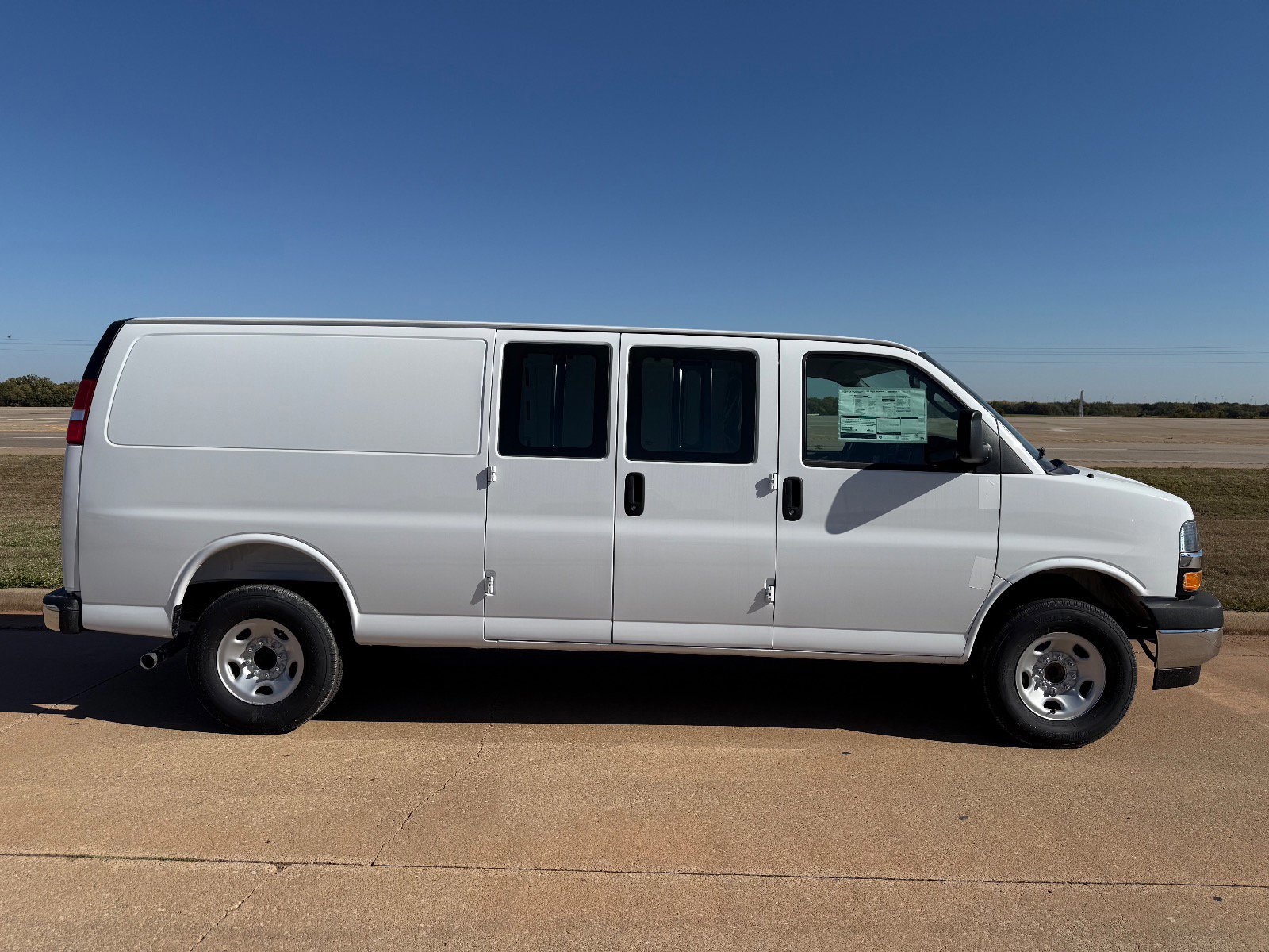 New 2025 Chevrolet Express 3500 Extended w/ Driver Convenience Package RWD image 2