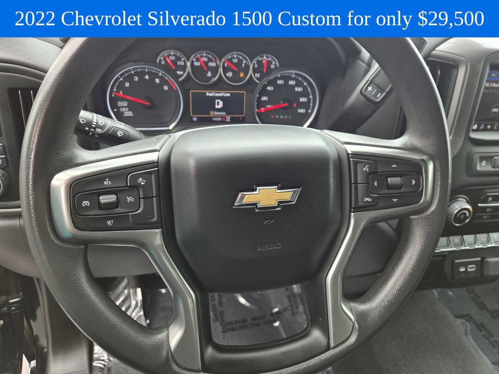 Used 2022 Chevrolet Silverado 1500 Custom w/ Safety Confidence Package AWD/4WD image 23
