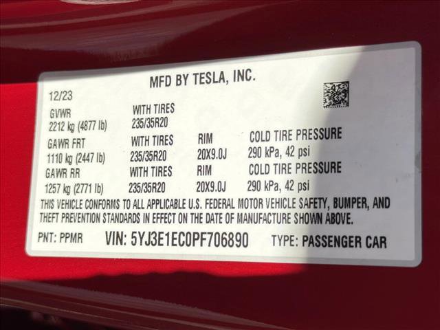 Used 2023 Tesla Model 3 Performance AWD/4WD image 26