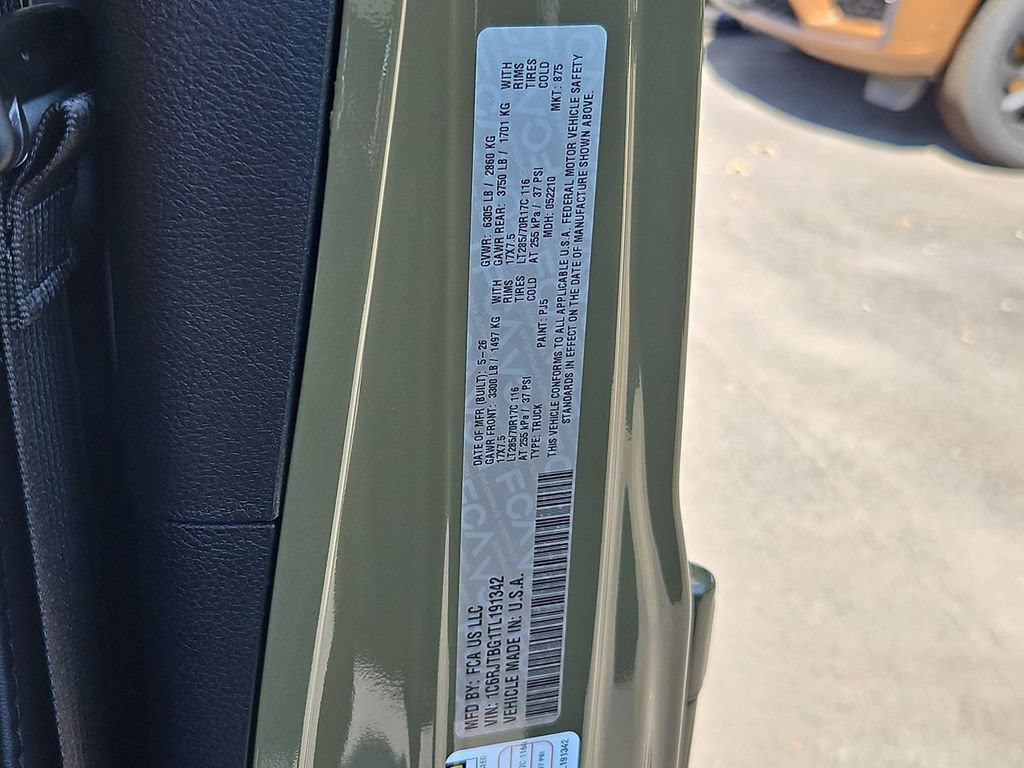 New 2026 Jeep Gladiator Rubicon AWD/4WD image 28