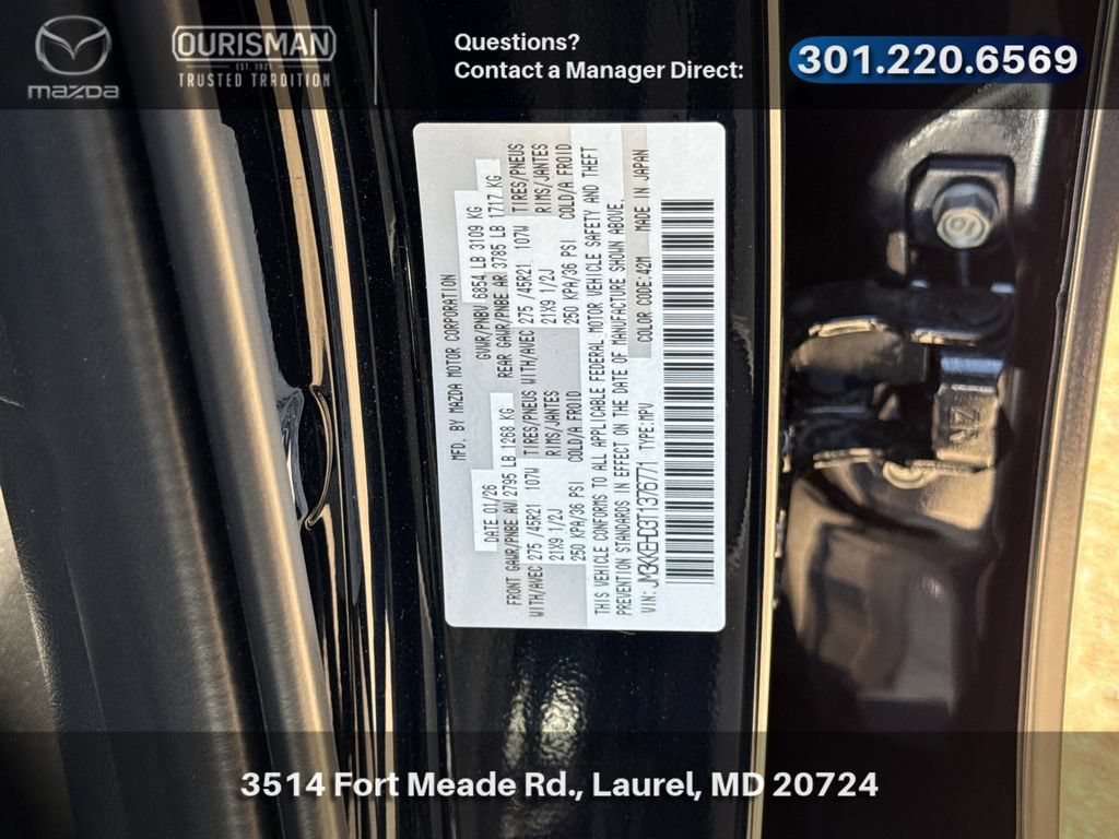 New 2026 MAZDA CX-90 3.3 Turbo w/ Premium Plus Pkg AWD/4WD image 34