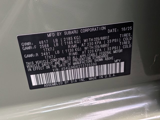 Certified 2026 Subaru Crosstrek 2.0i Premium AWD/4WD image 24