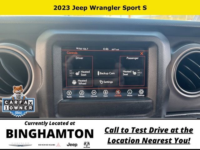Used 2023 Jeep Wrangler Sport S AWD/4WD image 13