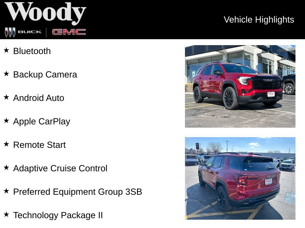New 2026 GMC Terrain Elevation w/ Black Edition AWD/4WD image 3