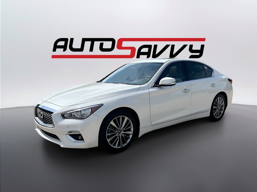 Used 2024 INFINITI Q50 Luxe w/ Cargo Package RWD image 3