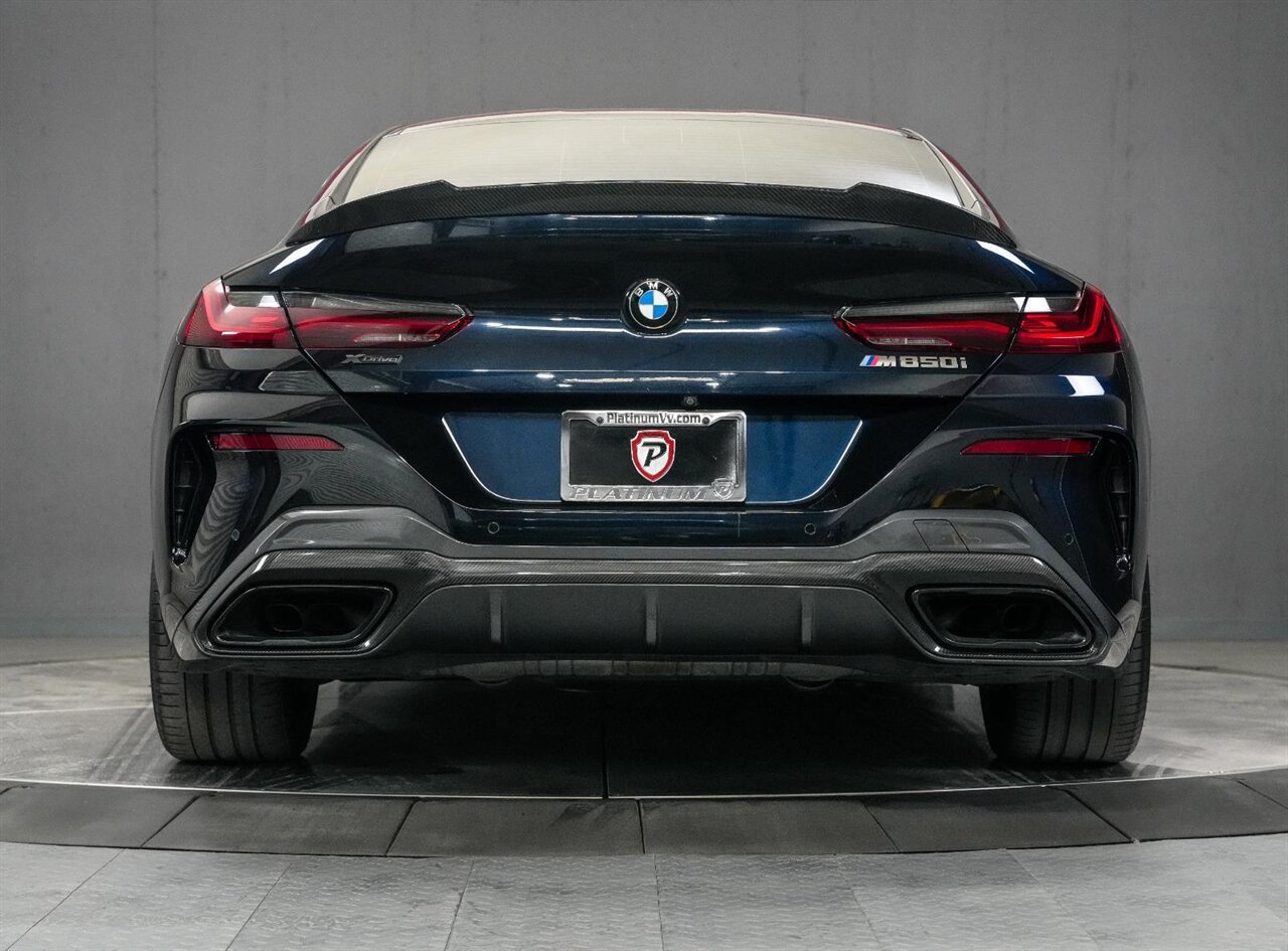 Used 2021 BMW M850i Gran Coupe xDrive w/ M Carbon Exterior Package AWD/4WD image 9