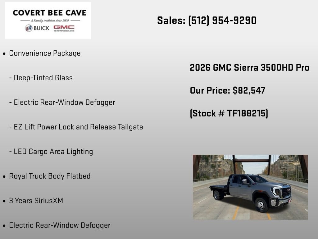 New 2026 GMC Sierra 3500 Pro w/ Convenience Package image 12