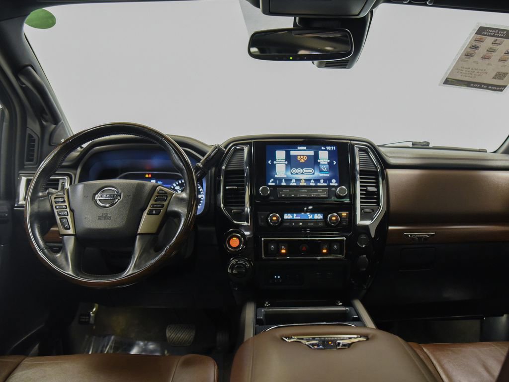 Used 2021 Nissan Titan Platinum Reserve w/ Moonroof Package AWD/4WD image 32