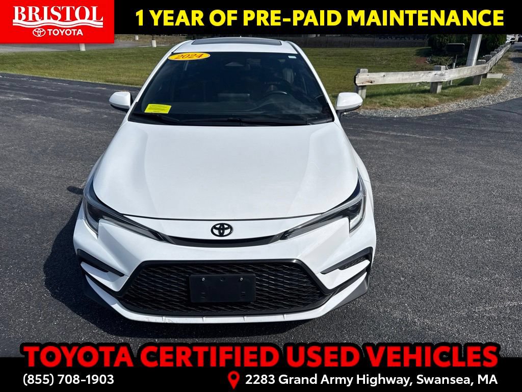Certified 2024 Toyota Corolla SE w/ SE Premium Package FWD image 3