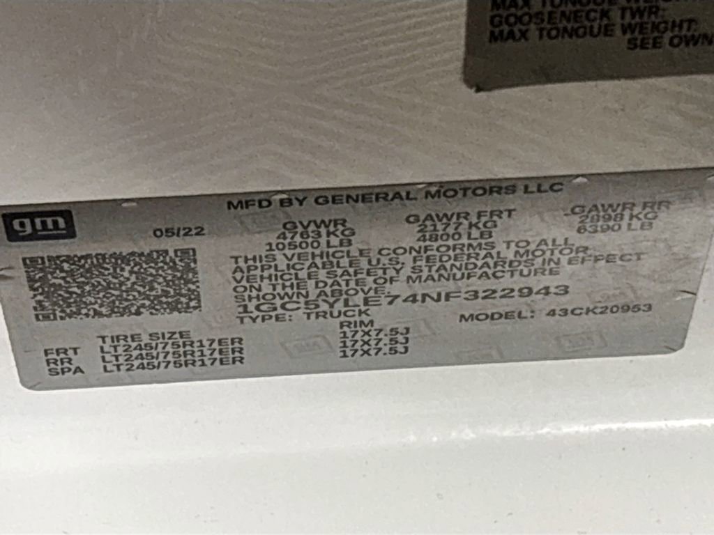 Used 2022 Chevrolet Silverado 2500 W/T w/ WT Convenience Package image 24