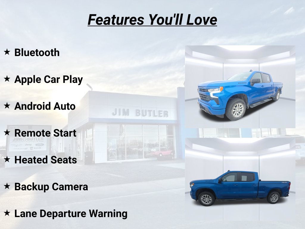Used 2023 Chevrolet Silverado 1500 RST w/ Convenience Package II AWD/4WD image 9