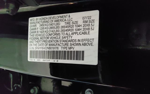 Used 2022 Honda Passport Elite image 43