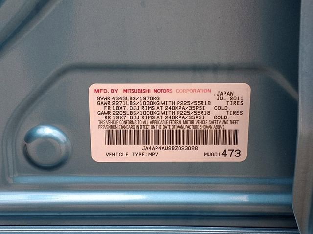 Used 2011 Mitsubishi Outlander Sport SE FWD image 9