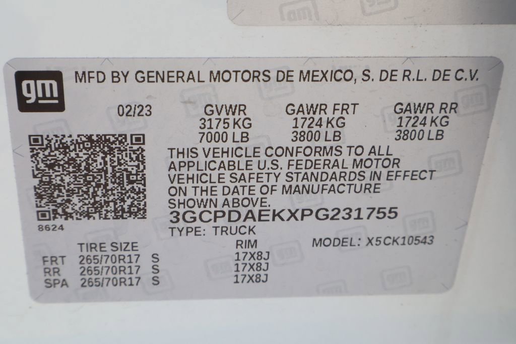 Used 2023 Chevrolet Silverado 1500 W/T w/ WT Value Package image 34