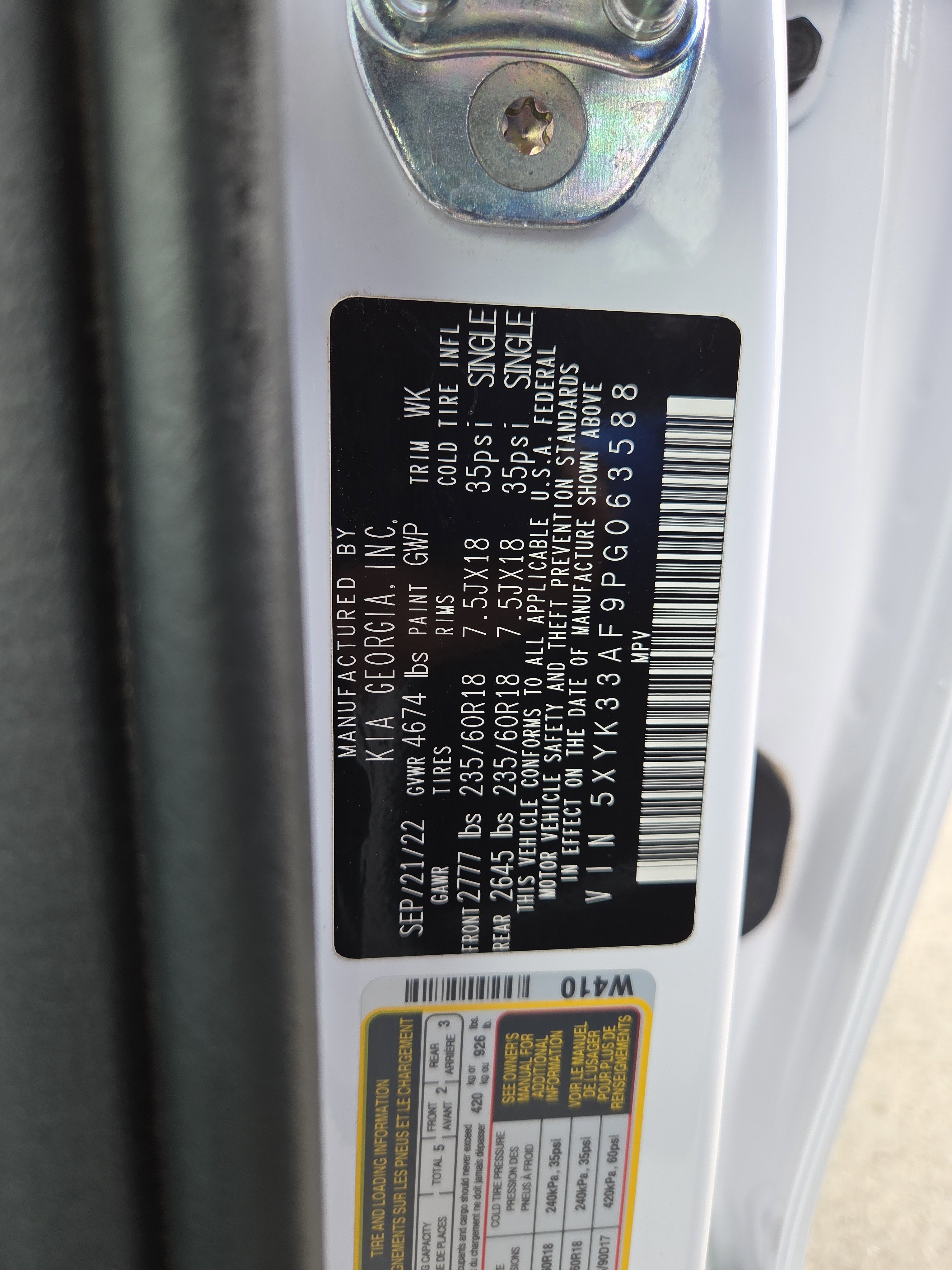 Used 2023 Kia Sportage EX image 42