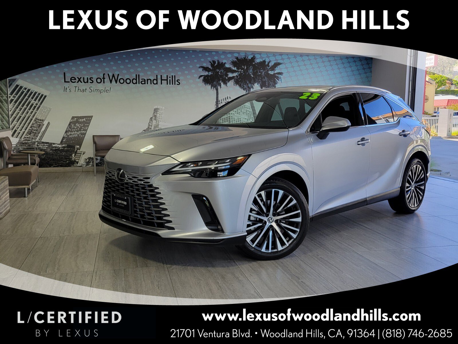 Certified 2023 Lexus RX 350 w/ Cold Area Package AWD/4WD image 1