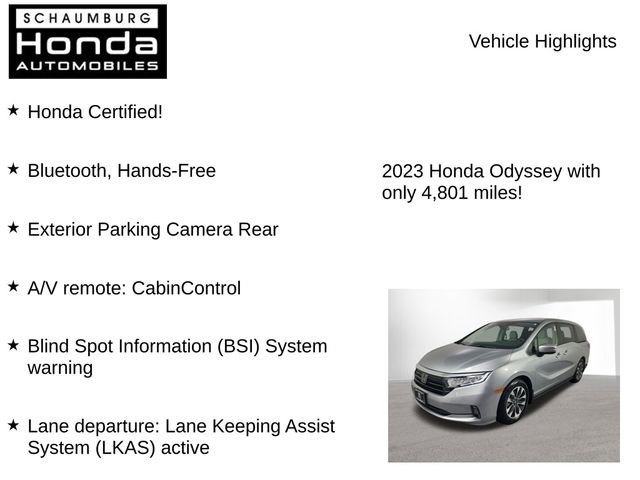 Used 2023 Honda Odyssey EX-L image 7