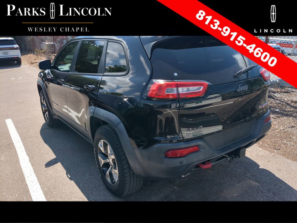 Used 2014 Jeep Cherokee Trailhawk w/ Technology Group AWD/4WD image 7