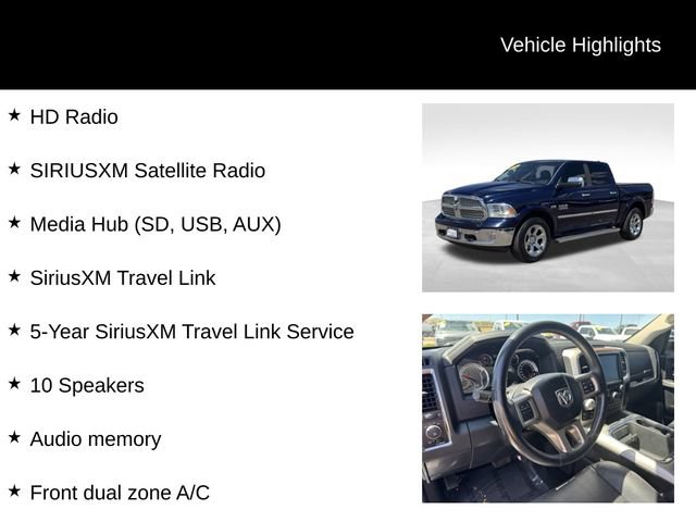 Used 2016 RAM 1500 Laramie w/ Convenience Group AWD/4WD image 16